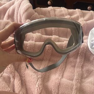 Clear Protective VR/AR Safety Goggles - Gray